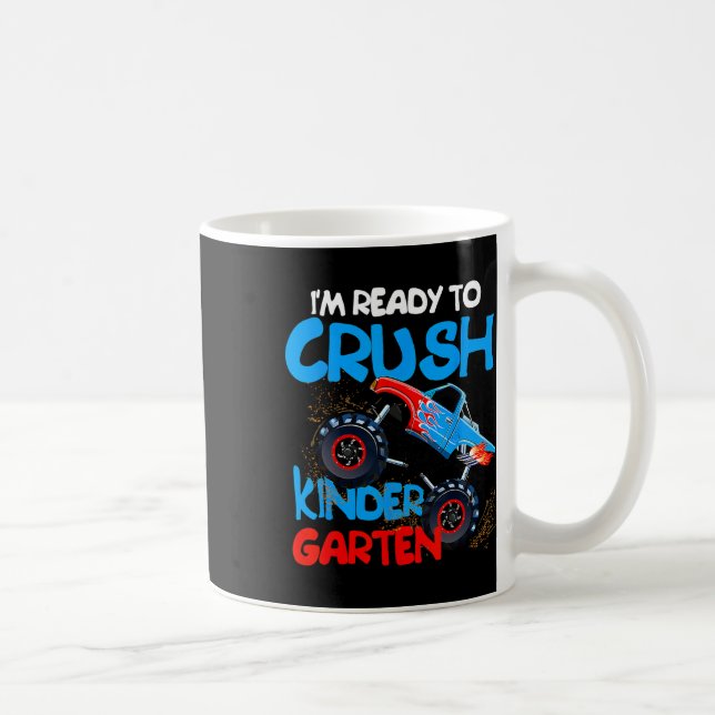 Mug Retour À L'École Garçons Premier Jour De Maternell (Droite)