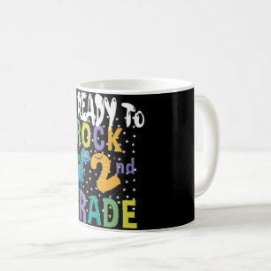 Mug Retour à l'école Je suis prêt à rocker 2e année Di