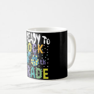 Mug Retour à l'école Je suis prêt à rocker 8e année Di