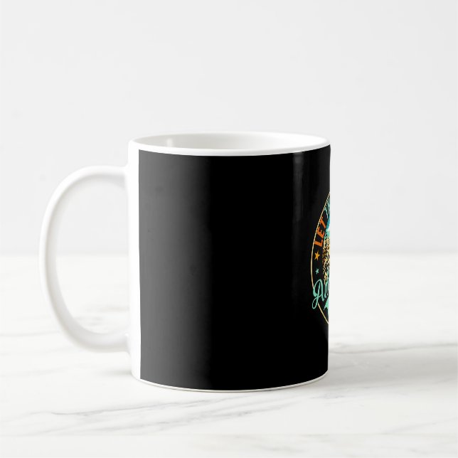 Mug Retour à l'école, laissez l'aventure de 5e année c (Gauche)