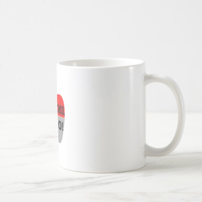 Mug Retour À L'École Oh Non (Droite)