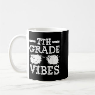 Mug Retour à l'école T-shirt 7e année Vibes Premier Jo