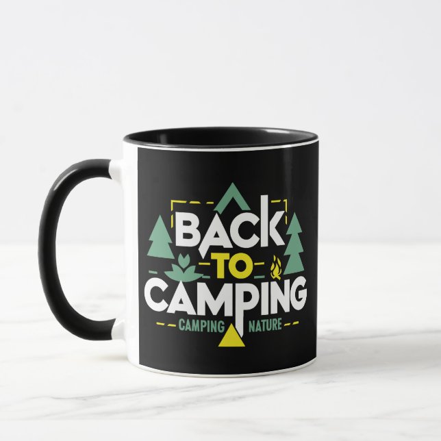 Mug Retour au Camping, Aventures (Gauche)