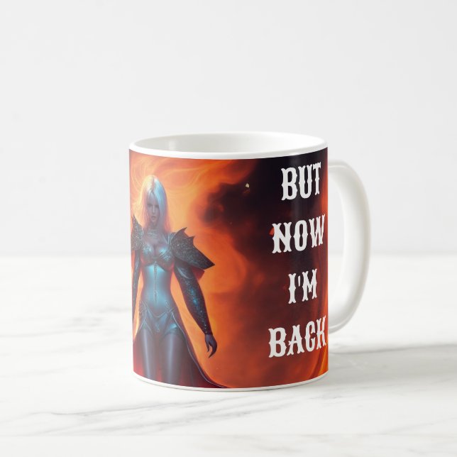 MUG RETOUR DE LA CONCEPTION DE L'ENFER (Devant droit)