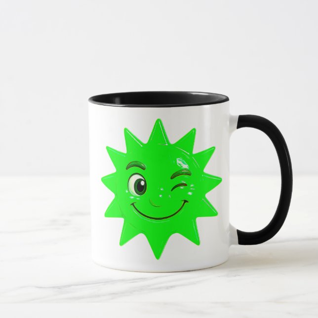 Mug Retour du soleil vert (Droite)