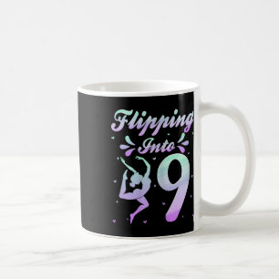 Mug Retour en 9 Gymnaste Gymnastique 9e Anniversaire P