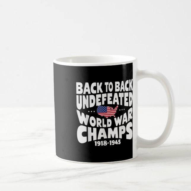 Mug Retour Retour Retour Guerre Mondiale Indéférée Cha (Droite)