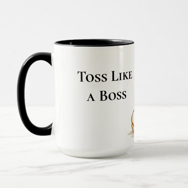 Mug Retourner comme un Chef Drôle de Retournement de C (Gauche)