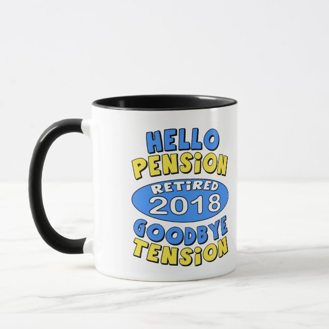 Mug Retraite 2018 (Gauche)