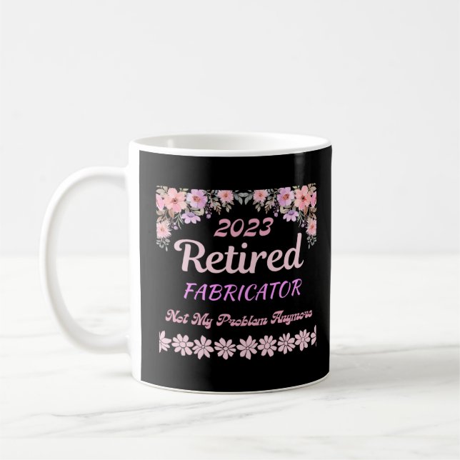 Mug Retraité 2023 Retraite des femmes (Gauche)