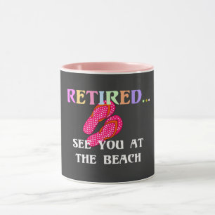 Mug Retraité...À vous revoir à la plage