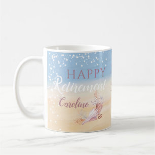 Mug Retraite Beach Coastal Seashell