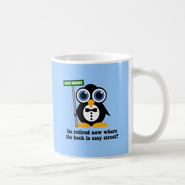 Mug retraite drôle (Droite)