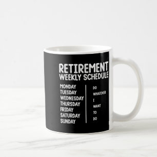 Mug Retraite Drôle Pour Hommes Femmes Retraité Retrait