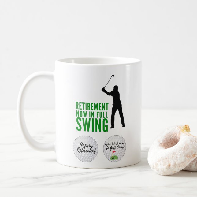Mug Retraite en plein essor (Avec donut)