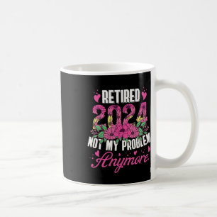Mug Retraite Funny Retraite Pour Femmes Floral