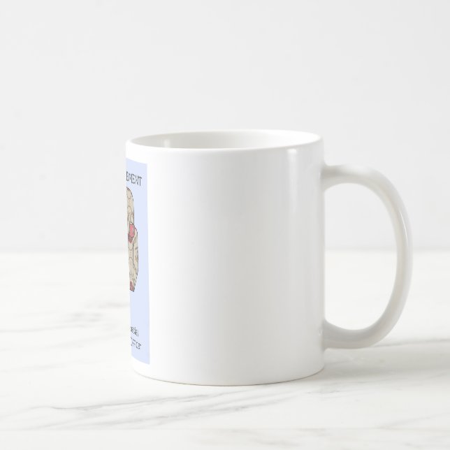 Mug Retraite heureuse de dirigeant correctionnel (Droite)