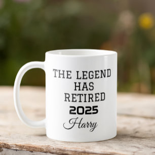 Mug Retraite La Légende A Retraité
