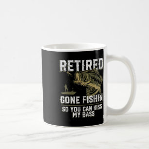 Mug Retraité Parti Pêcher Drôle Byss Pêche Pêcheur