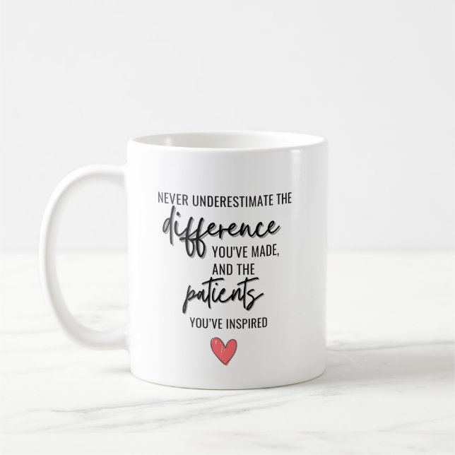 Mug Retraite personnalisée de médecin (Gauche)
