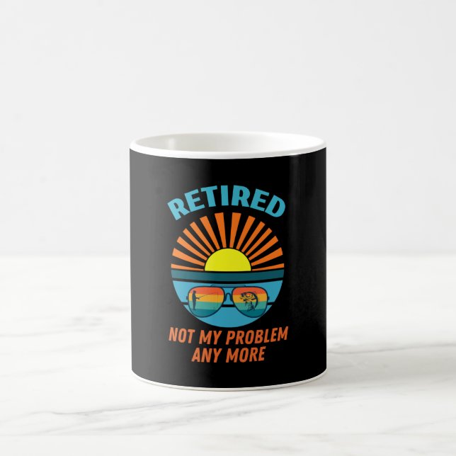 Mug retraité plus mon problème (Centre)