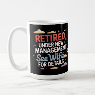 Mug Retraité sous la nouvelle direction Voir Femme pou