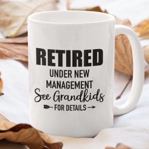 Mug Retraité Voir Grand-Enfants pour plus de détails