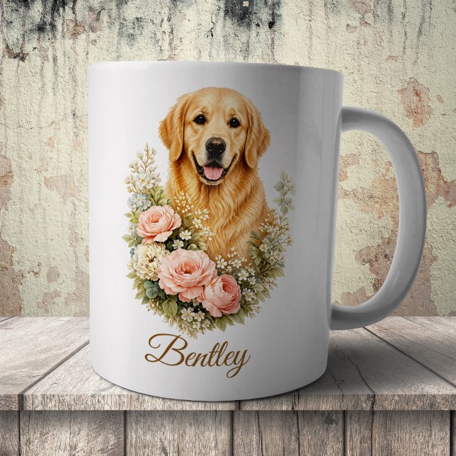 Mug Retriever doré (Créateur téléchargé)