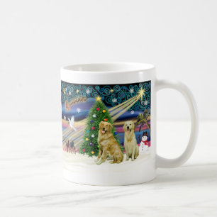 Mug Retrivers de la magie de Noël (deux)