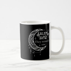 Mug Rétro 1692 Ils Ont Manqué Une Sorcière Salem 1692