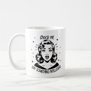 Mug Retro 1950 Glam Girl Drôle Citation sarcastique