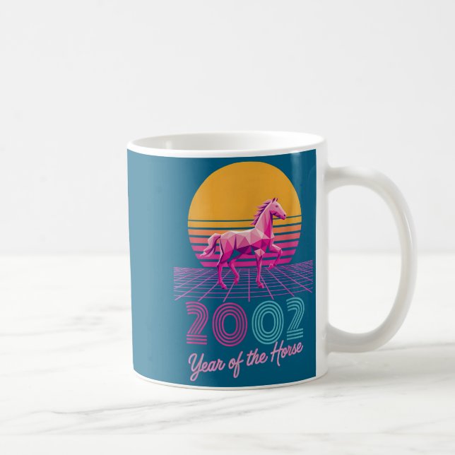 Mug Retro 2002 Year Of The Horse Cny Zodiac Lady Fortu (Droite)