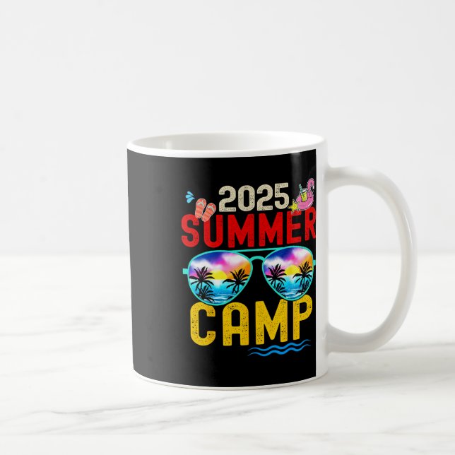 Mug Retro 2025 Camper de vacances de camp de vacances  (Droite)