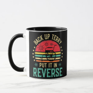 Mug Retro 4 juillet Back Up Terry Placez-Le En Reverse