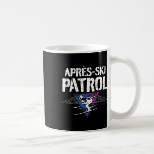 Mug Rétro 80s Après Ski Patrol Vintage 