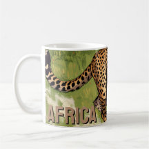 Rétro Afrique Guépard Scénique