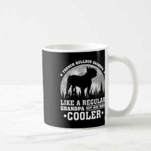 Mug Retro Amusant Français Bulldog Grand-pa Fête des p
