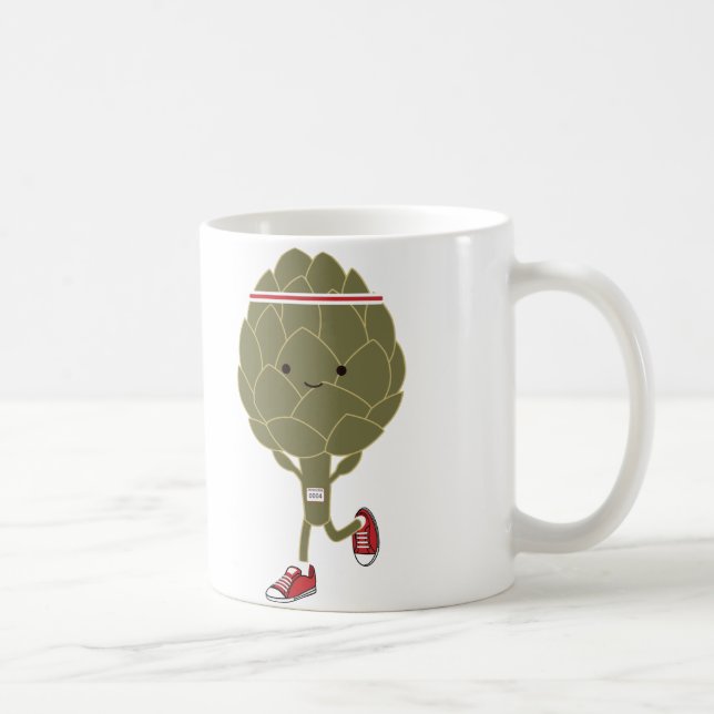 Mug Rétro artichaut courant (Droite)