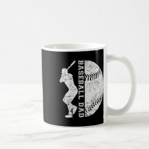 Mug Retro Baseball Papa Bonne Fête des pères Pour Homm