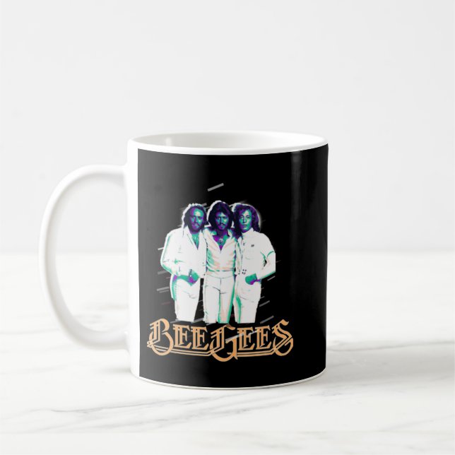 Mug Retro Bee Tee - shirt Gees Cartoons Ventilateur Ca (Gauche)