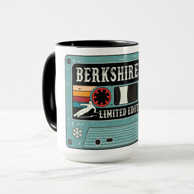 Mug Retro Berkshire East Ski (Devant gauche)