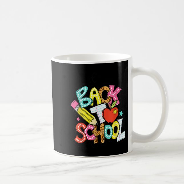 Mug Retro Bienvenue À L'École Appréciation Des Enseign (Droite)