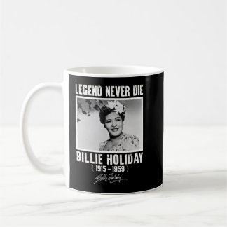 Mug Retro Billie Vacances Signature Légendes Jamais Mo