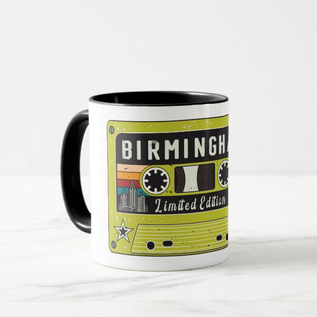 Mug Retro Birmingham City. (Devant gauche)