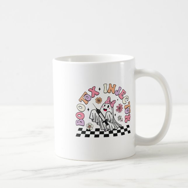 Mug Retro Botox Injector Halloween Ghost Dysport Devoi (Droite)