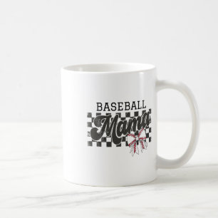 Mug Retro Bysebyll Mama À damiers Bysebyll Pour Mom Mo