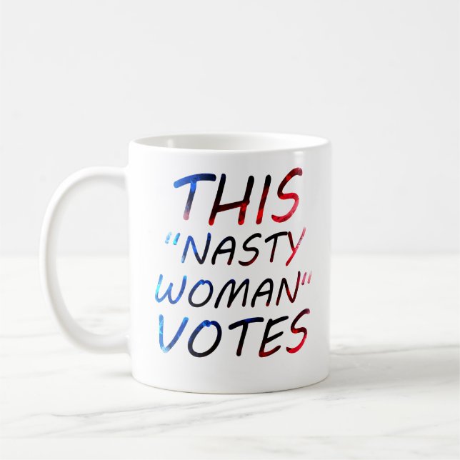 Mug Rétro, ces femmes malveillantes votent blanc (Gauche)