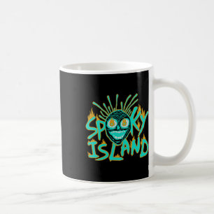 Mug Retro Crâne Éffrayant Funny Halloween 2 Côté