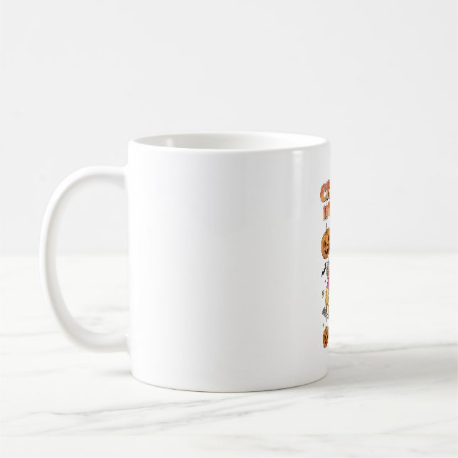 Mug Retro Creepin dans Halloween d'automne (Gauche)