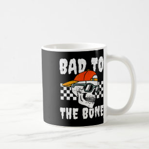 Mug Retro D Au Costume D'Halloween Crâne Drôle Os